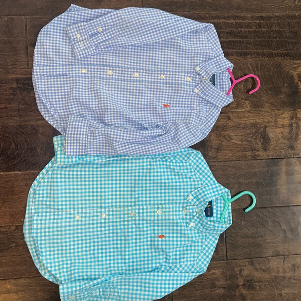 Ralph Lauren 4t Boys Dress Shirt Bundle EUC